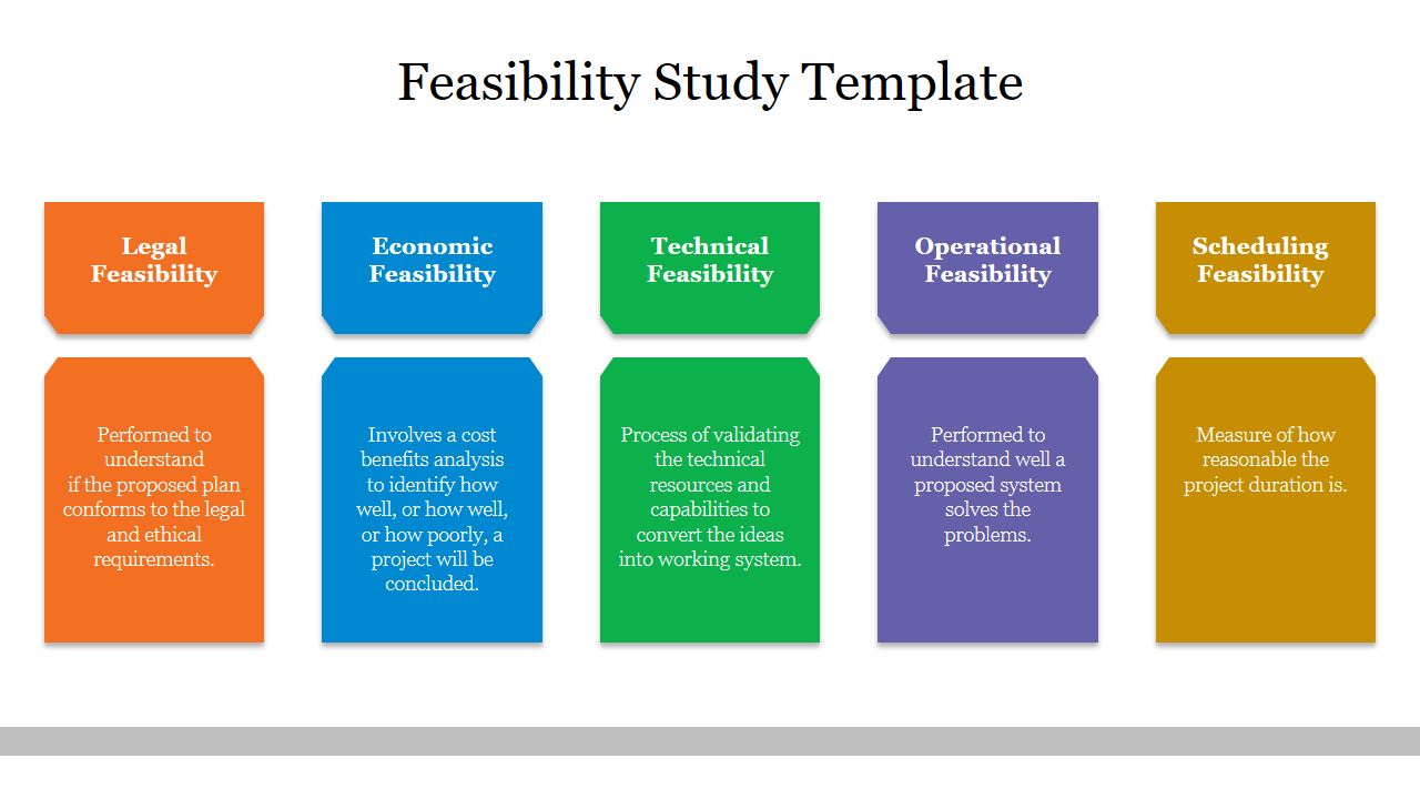 Feasibility Study Template Presentation PPT & Google Slides